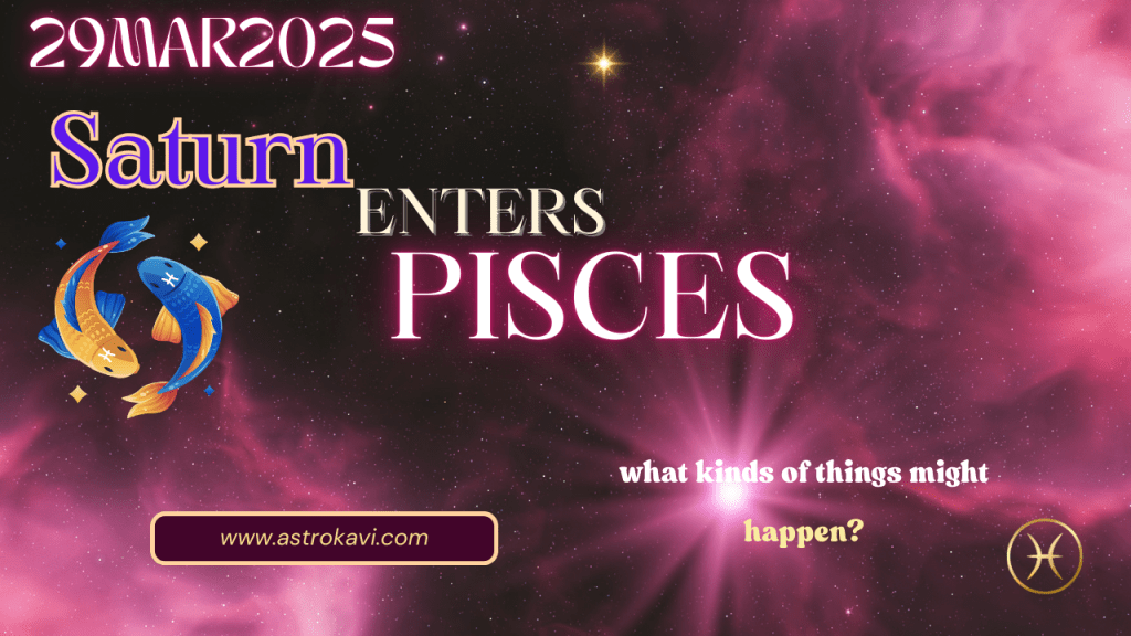 Saturn in Pisces—What does it mean for the&nbsp;world?